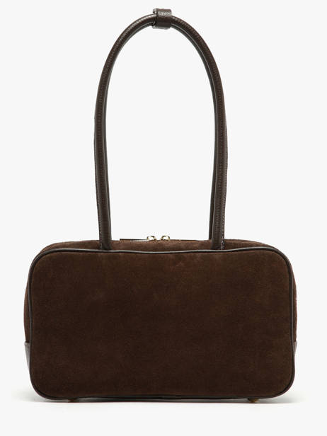 Schoudertas Velvet Caviar Milano Bruin velvet caviar VC25093